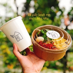 Điều gì khiến Tô giấy kraft đựng thực phẩm trở thành xu hướng trong ngành F&B