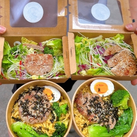 Hộp giấy đựng salad - Ý tưởng đóng gói siêu tiện lợi 