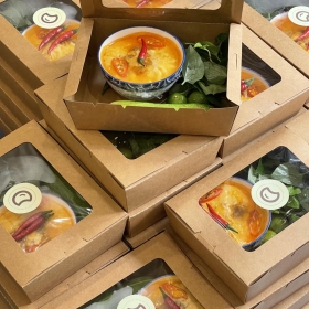 Hộp giấy kraft tự phân hủy mang đến cuộc sống xanh