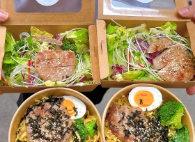 Hộp giấy đựng salad - Ý tưởng đóng gói siêu tiện lợi