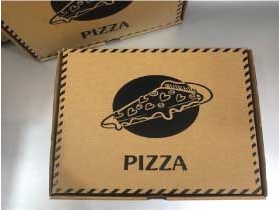 Hộp Giấy Đựng Pizza Size L