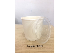 Tô giấy đựng súp cao cấp 500ml